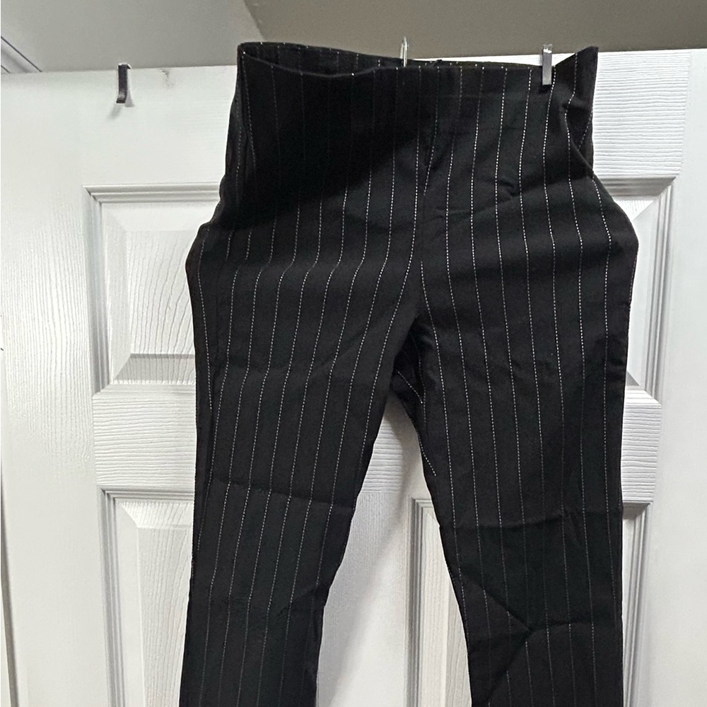 Zara woman’s Black Pinstripe Trousers